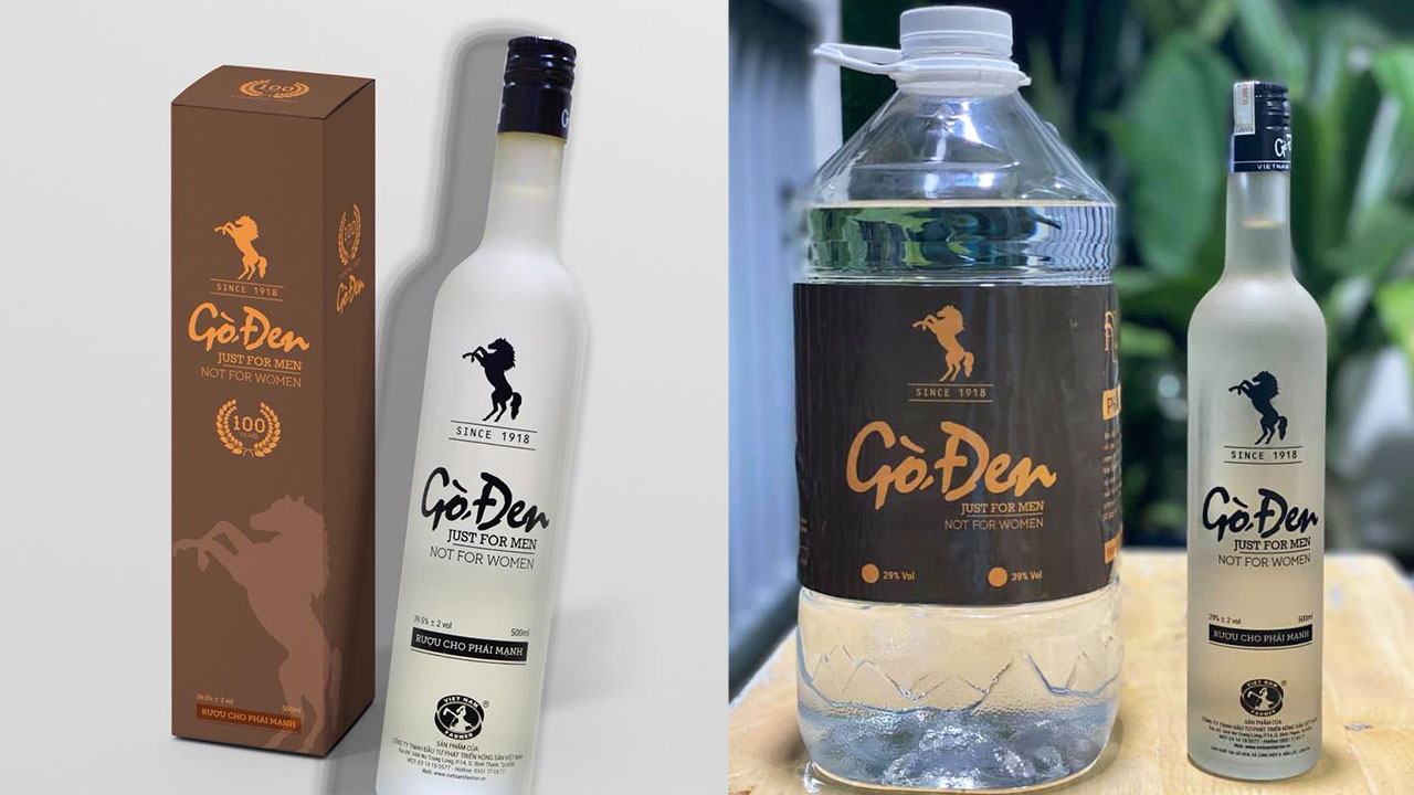 rượu Gò Đen đặc sản Long An