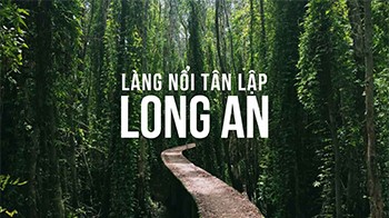 khu du lịch làng nổi Tân Lập